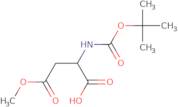 2-((tert-Butoxycarbonyl)amino)-4-methoxy-4-oxobutanoic acid