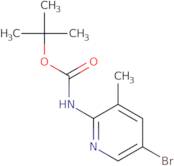 tert-Butyl (5-bromo-3-methylpyridin-2-yl)carbamate