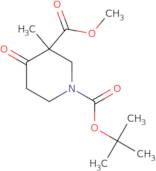 1-tert-Butyl 3-methyl 3-methyl-4-oxopiperidine-1,3-dicarboxylate