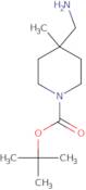 tert-Butyl 4-(aminomethyl)-4-methylpiperidine-1-carboxylate