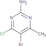 5-Bromo-4-chloro-6-methylpyrimidin-2-amine