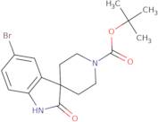 tert-Butyl 5-bromo-2-oxospiro[indoline-3,4'-piperidine]-1'-carboxylate