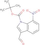 tert-Butyl 3-formyl-7-nitro-1H-indole-1-carboxylate