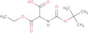 2-((tert-Butoxycarbonyl)amino)-3-ethoxy-3-oxopropanoic acid
