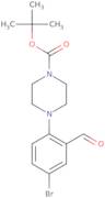 tert-Butyl 4-(4-bromo-2-formylphenyl)piperazine-1-carboxylate