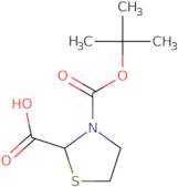 3-(tert-Butoxycarbonyl)thiazolidine-2-carboxylic acid