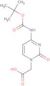 N4-Boc-cytosin-1-yl acetic acid