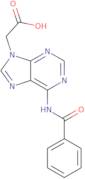 6-Benzoylamino-9H-purine-9-acetic acid