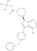 (R)-tert-Butyl-3-[4-amino-3-(4-phenoxyphenyl)-1H-pyrazolo[3,4-d]pyrimidin-1-yl]piperidine-1-carbox…