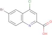 6-Bromo-4-chloroquinoline-2-carboxylicacid