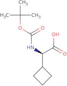(R)-tert-Butoxycarbonylamino-cyclobutyl-aceticacid