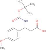 3-[(tert-Butoxycarbonyl)amino]-3-(4-methoxyphenyl)propanoicacid