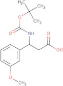 3-[(tert-Butoxycarbonyl)amino]-3-(3-methoxyphenyl)propanoicacid