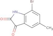 7-Bromo-5-methylindoline-2,3-dione