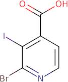 2-Bromo-3-iodo-isonicotinicacid