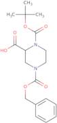 N-1-Boc-N-4-Cbz-2-piperazine carboxylicacid