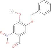 5-(Benzyloxy)-2-nitro-4-methoxybenzaldehyde