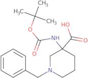 1-Benzyl-3-boc-amino-piperidine-3-carboxylicacid