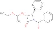 (3R,4S)-1-Benzoyl-3-(1-ethoxyethoxy)-4-phenyl-2-azetidinone