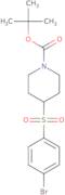 4-(4-Bromo-benzenesulfonyl)-piperidine-1-carboxylic acid tert-butylester