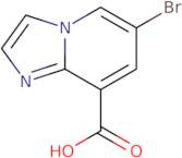 6-Bromoimidazo[1,2-a]pyridine-8-carboxylicacid