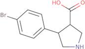 (3S,4R)-4-(4-Bromophenyl)pyrrolidine-3-carboxylicacid