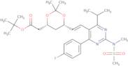 tert-Butyl6-[(1e)-2-[4-(4-fluorophenyl)-6-(1-methylethyl)-2-[methyl(methylsulfonyl)amino]-5-pyrimidinyl]ethenyl]-2,2-dimethyl-1,3-di oxane-4-acetate