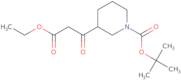 tert-Butyl3-(3-ethoxy-3-oxopropanoyl)piperidine-1-carboxylate