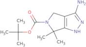 tert-Butyl3-amino-6,6-dimethylpyrrolo[3,4-c]pyrazole-5(1H,4H,6H)-carboxylate