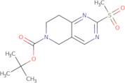 tert-Butyl7,8-dihydro-2-(methylsulfonyl)pyrido[4,3-d]pyrimidine-6(5H)-carboxylate