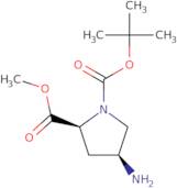 (2S,4S)-1-tert-Butyl 2-methyl4-aminopyrrolidine-1,2-dicarboxylate