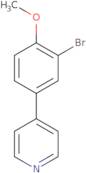 4-(3-Bromo-4-methoxyphenyl)pyridine