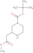 N-4-Boc-2-piperazineacetic acid methylester
