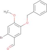 2-Bromo-4-methoxy-5-(benzyloxy)benzaldehyde