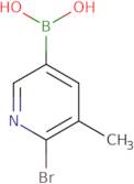 6-Bromo-5-methylpyridine-3-boronicacid