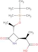 (3S,4S)-3-((R)-(tert-Butyldimethyl-silyloxy)ethyl)-4((R)-carboxyethyl)-2-azetidinone
