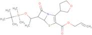 6-[1-[(tert-Butyldimethylsilyl)oxy]ethyl]-7-oxo-3-(tetrahydro-3-furanyl)-4-thia-1-azabicyclo[3.2...