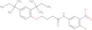 4-(2,4-Bis(tert-pentyl)phenoxy)-N-(4-chloro-3-nitrophenyl)butyramide