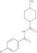 N-(4-Bromobenzoyl)-4-methylpiperazine-1-carboxamide