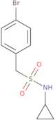 1-(4-Bromophenyl)-N-cyclopropylmethanesulfonamide