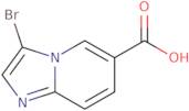 3-Bromoimidazo[1,2-a]pyridine-6-carboxylicacid