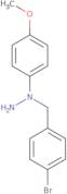 1-(4-Bromobenzyl)-1-(4-methoxyphenyl)hydrazine