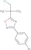 3-(4-Bromophenyl)-5-(1-chloro-2-methylpropan-2-yl)-1,2,4-oxadiazole