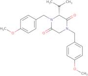 (R)-N,N'-Bis(p-methoxybenzyl)-3-isopropyl-piperazine-2,5-dione