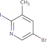 5-Bromo-2-iodo-3-methylpyridine