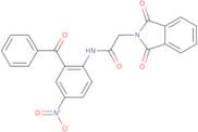 N-(2-Benzoyl-4-nitrophenyl)-1,3-dihydro-1,3-dioxo-2H-isoindole-2-acetamide