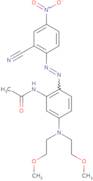 N-[5-[Bis(2-methoxyethyl)amino]-2-[(2-cyano-4-nitrophenyl)azo]phenyl]acetamide