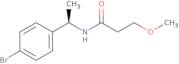 N-[(1R)-1-(4-Bromophenyl)ethyl]-3-methoxypropanamide