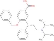 3-[(1R)-3-[Bis(1-methylethyl)amino]-1-phenylpropyl]-4-(phenylmethoxy)benzoicacid