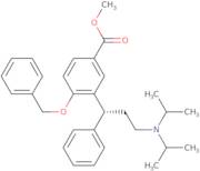 3-[(1R)-3-[Bis(1-methylethyl)amino]-1-phenylpropyl]-4-(phenylmethoxy)-benzoicacid methylester